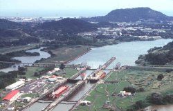 Panama Canal Miraflorez Locks